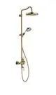 AXOR-HG-AXOR-Montreux-Showerpipe-mit-Thermostat-und-Kopfbrause-240-1jet-Polished-Gold-Optic-16572990 gallery number 1